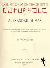 Load image into Gallery viewer, Cut Up Solo - Count of Monte-Cristo