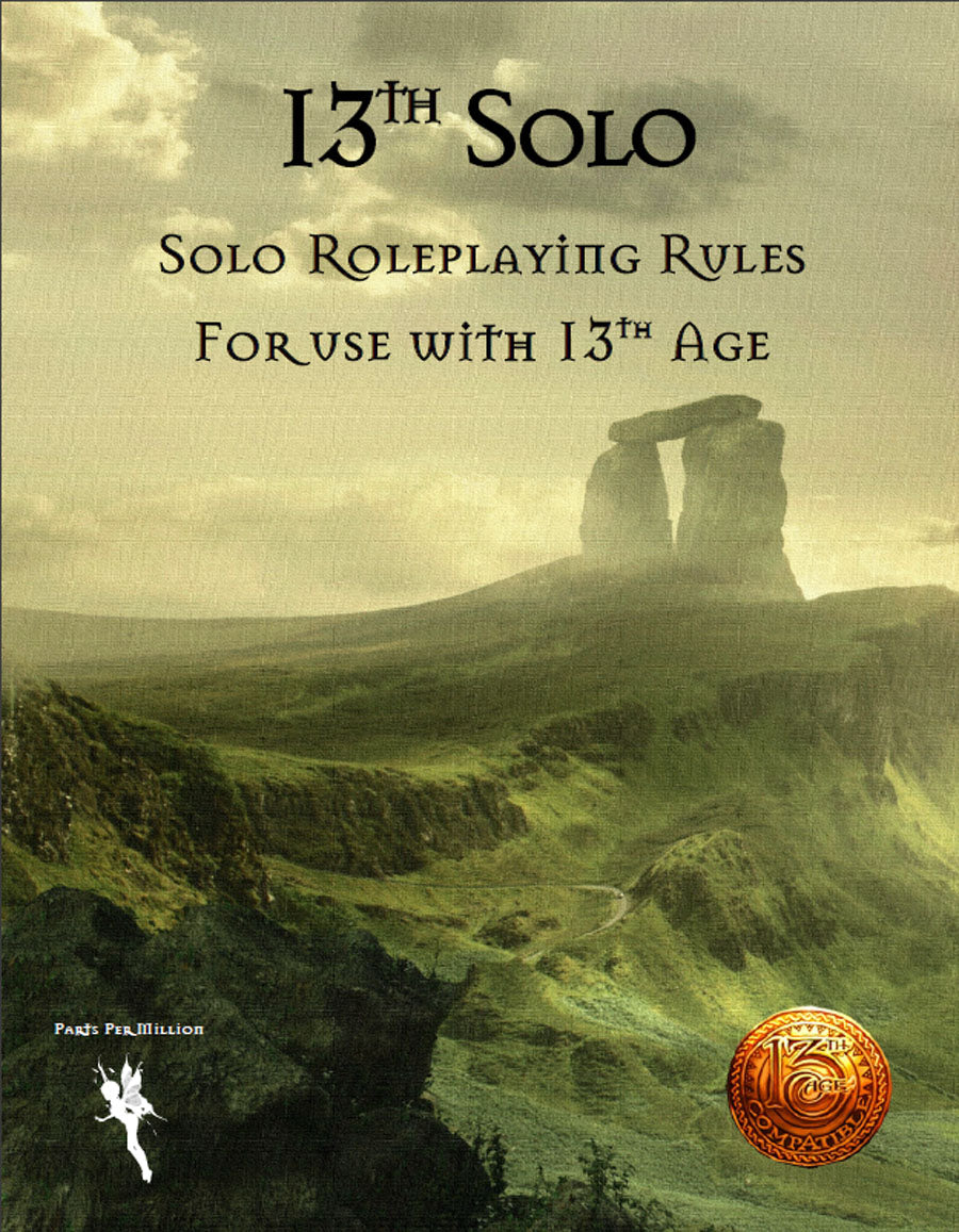 13th Solo - Solo Roleplaying Rules Compatible with 13th Age