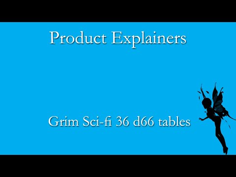 Grim Sci-fi 36 d66 tables
