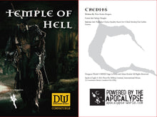 Load image into Gallery viewer, Temple of Hell - DW Compatible
